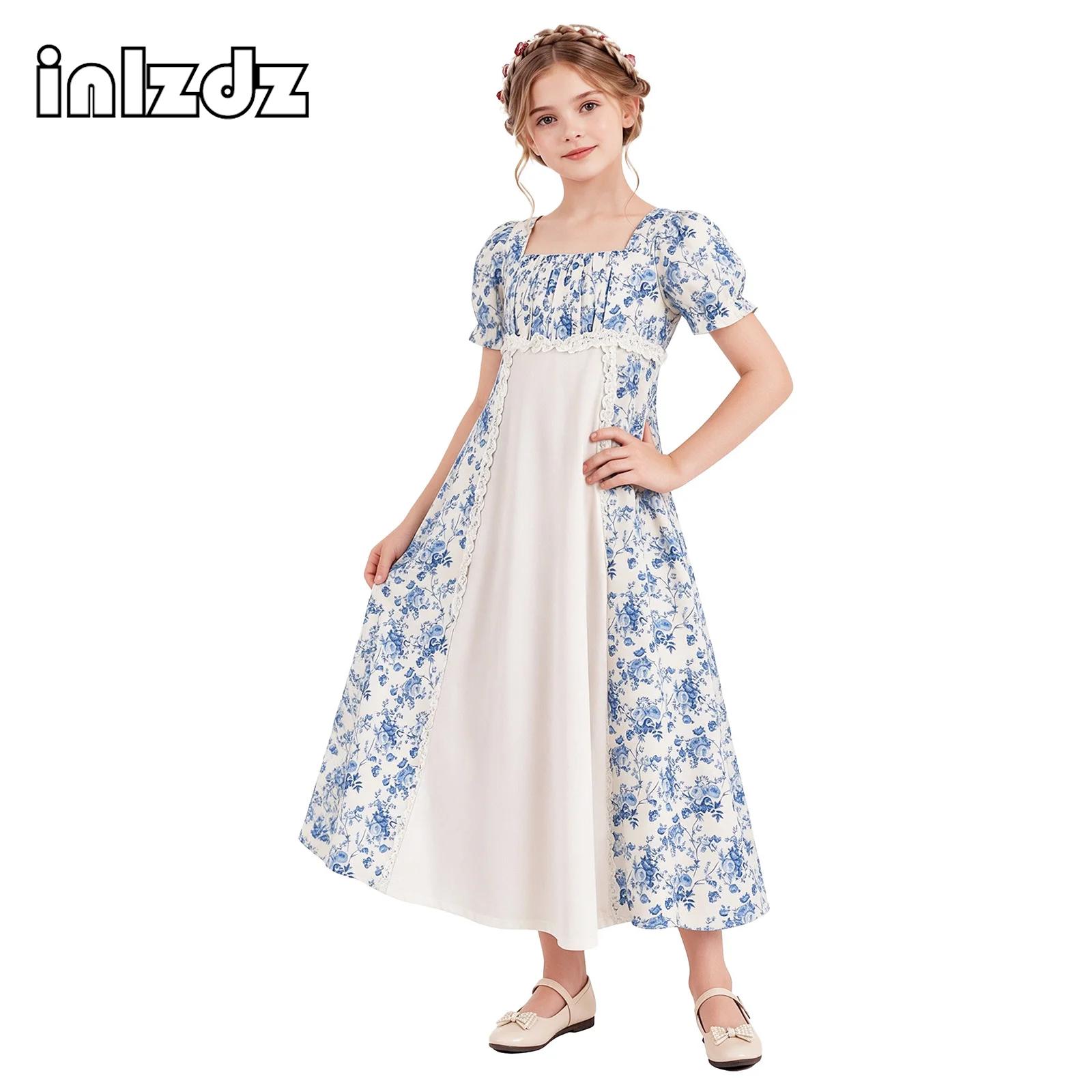 Kids Girls Renaissance Medieva - Lace Dress recension och pris