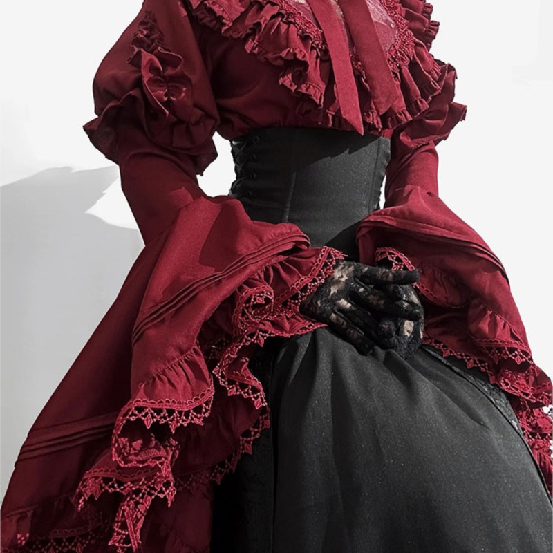 Halloween dress black and red  - Women'S Red Formal Wear recension och pris