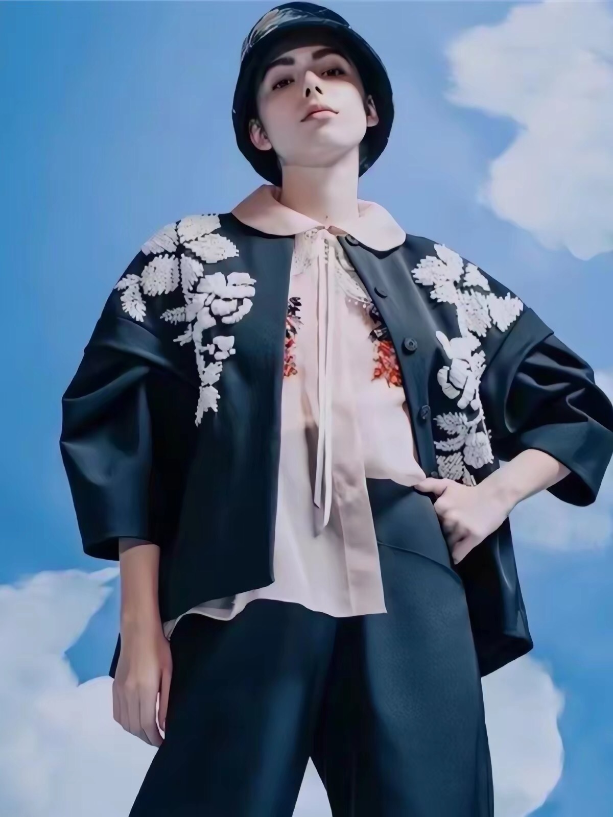 Haute Couture 3D Flower Silk B - Womens Blazer recension och pris