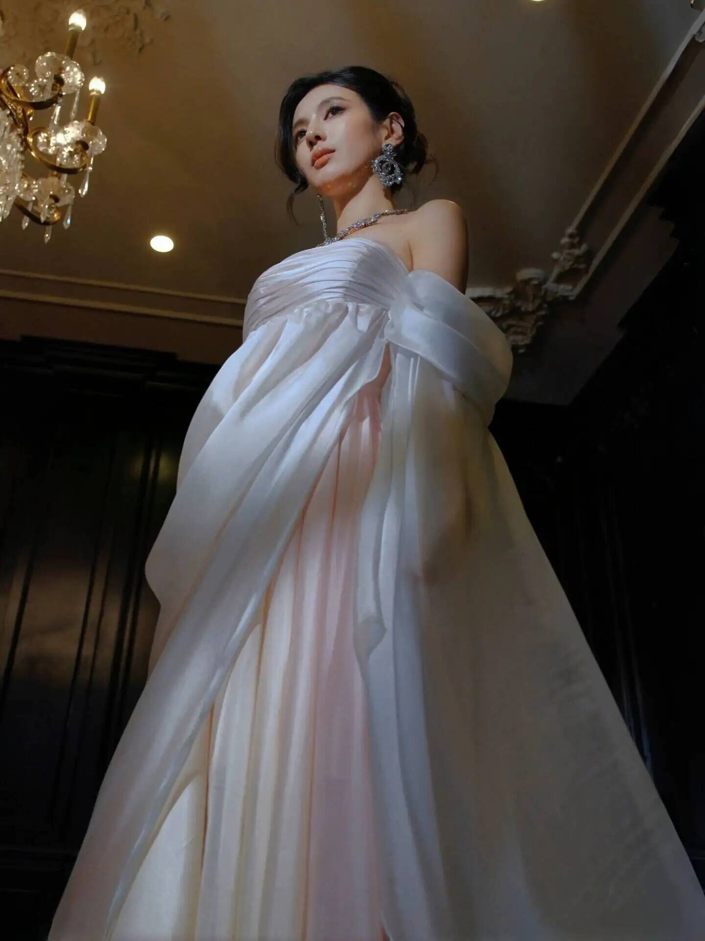 Strapless Flowy Chiffon Evenin - Evening Gown recension och pris
