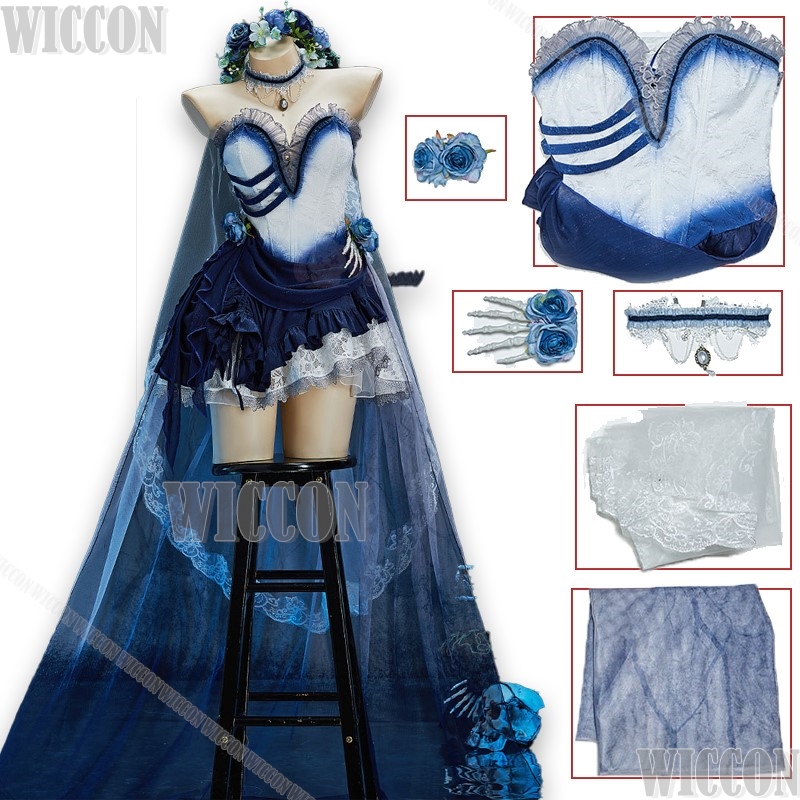 Corpse Bride Halloween Cosplay - Formal Skirt recension och pris
